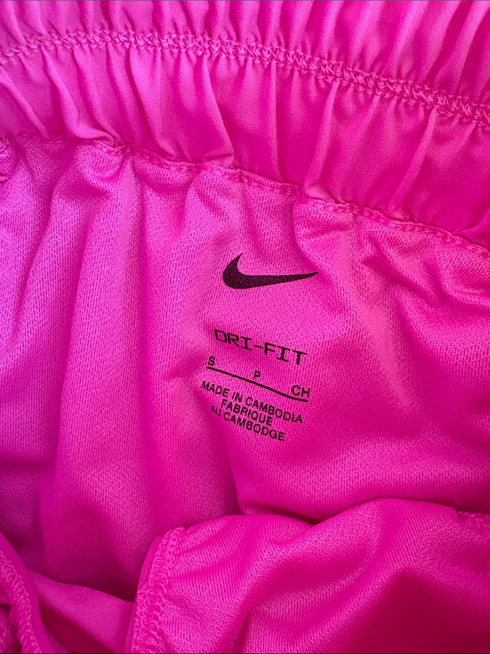 Nike Women’s Pink Elastic-Waist Athletic Shorts size S - Picture 2 of 6
